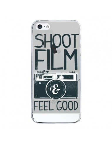 Coque iPhone 5/5S et SE Shoot Film and Feel Good Transparente - Victor Vercesi