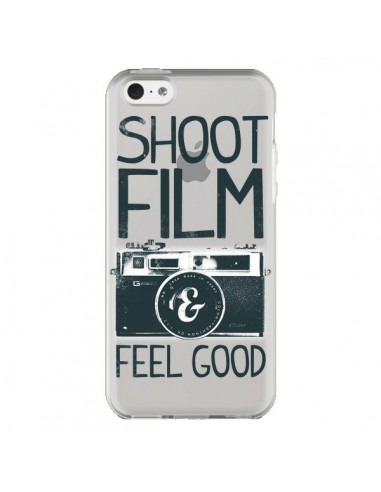 Coque iPhone 5C Shoot Film and Feel Good Transparente - Victor Vercesi