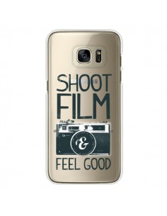 Coque Shoot Film and Feel Good Transparente pour Samsung...