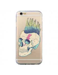 Coque iPhone 6 et 6S Tête de Mort Crane Punk Transparente...