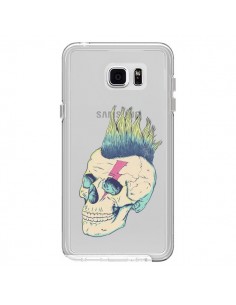 Coque Tête de Mort Crane Punk Transparente pour Samsung...