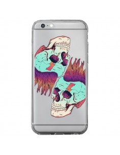 Coque iPhone 6 Plus et 6S Plus Tête de Mort Crane Punk...