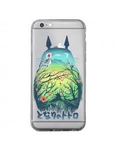 Coque iPhone 6 Plus et 6S Plus Totoro Manga Flower...