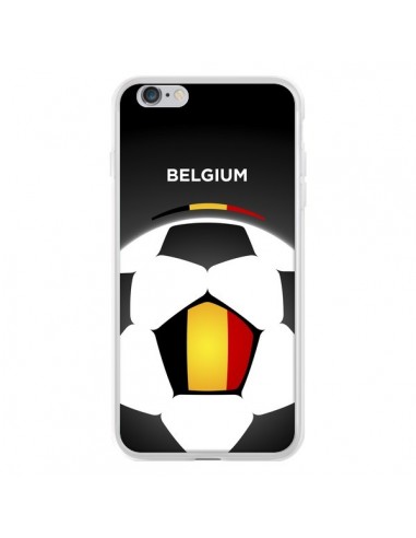 Coque iPhone 6 Plus et 6S Plus Belgique Ballon Football - Madotta