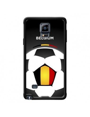 Coque Belgique Ballon Football pour Samsung Galaxy Note 4 - Madotta
