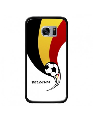 Coque Equipe Belgique Belgium Football pour Samsung Galaxy S7 - Madotta