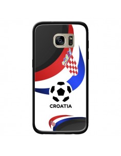 Coque Equipe Croatie Football pour Samsung Galaxy S7 Edge...