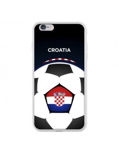 Coque iPhone 6 Plus et 6S Plus Croatie Ballon Football -...