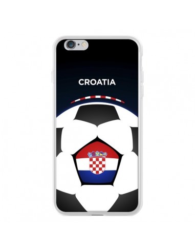 Coque iPhone 6 Plus et 6S Plus Croatie Ballon Football - Madotta