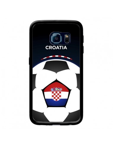 Coque Croatie Ballon Football pour Samsung Galaxy S6 Edge - Madotta