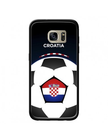 Coque Croatie Ballon Football pour Samsung Galaxy S7 Edge - Madotta