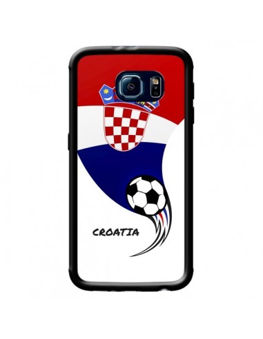 Coque Equipe Croatie Croatia Football pour Samsung Galaxy S6 - Madotta