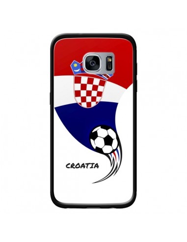 Coque Equipe Croatie Croatia Football pour Samsung Galaxy S7 - Madotta