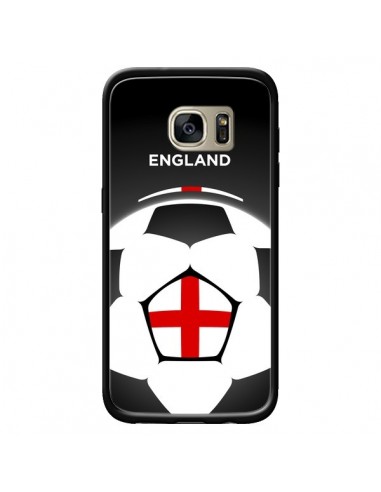 Coque Angleterre Ballon Football pour Samsung Galaxy S7 Edge - Madotta