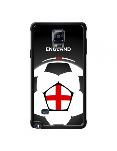 Coque Angleterre Ballon Football pour Samsung Galaxy Note 4 - Madotta