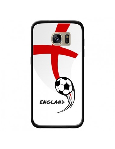 Coque Equipe Angleterre England Football pour Samsung Galaxy S7 Edge - Madotta