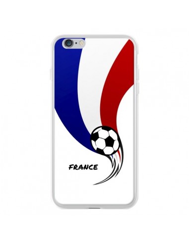 Coque iPhone 6 Plus et 6S Plus Equipe France Ballon Football - Madotta