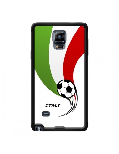 Coque Equipe Italie Italia Football pour Samsung Galaxy Note 4 - Madotta
