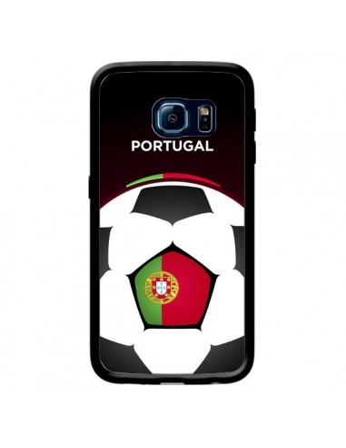 Coque Portugal Ballon Football pour Samsung Galaxy S6 Edge - Madotta