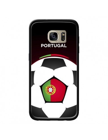 Coque Portugal Ballon Football pour Samsung Galaxy S7 Edge - Madotta
