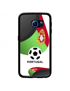 Coque Equipe Portugal Football pour Samsung Galaxy S6...
