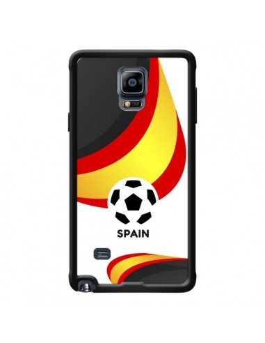 Coque Equipe Espagne Football pour Samsung Galaxy Note 4 - Madotta