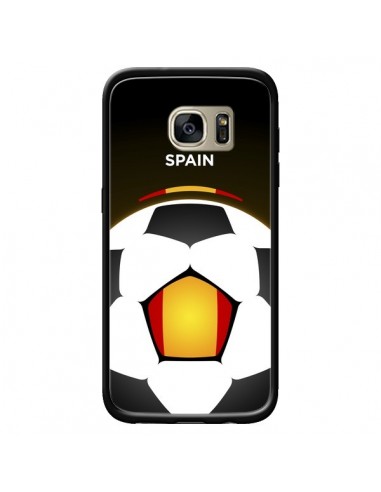 Coque Espagne Ballon Football pour Samsung Galaxy S7 Edge - Madotta