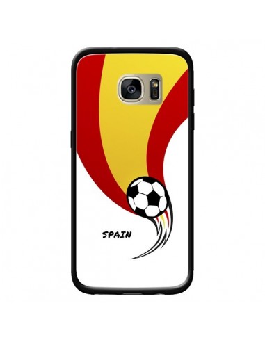 Coque Equipe Espagne Spain Football pour Samsung Galaxy S7 Edge - Madotta