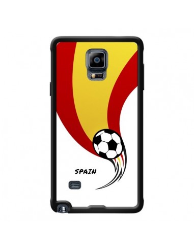 Coque Equipe Espagne Spain Football pour Samsung Galaxy Note 4 - Madotta