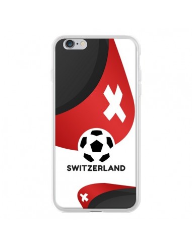Coque iPhone 6 Plus et 6S Plus Equipe Suisse Football - Madotta