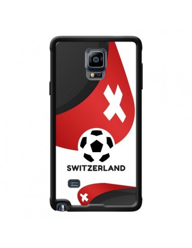 Coque Equipe Suisse Football pour Samsung Galaxy Note 4 - Madotta