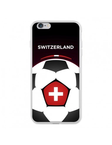 Coque iPhone 6 Plus et 6S Plus Suisse Ballon Football - Madotta