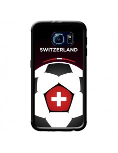 Coque Suisse Ballon Football pour Samsung Galaxy S6 -...