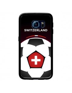 Coque Suisse Ballon Football pour Samsung Galaxy S6 Edge...