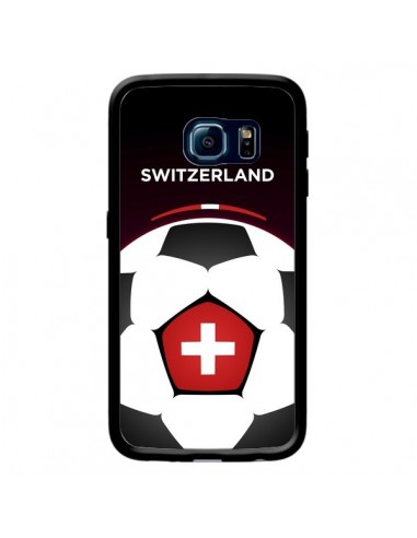 Coque Suisse Ballon Football pour Samsung Galaxy S6 Edge - Madotta