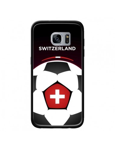 Coque Suisse Ballon Football pour Samsung Galaxy S7 - Madotta