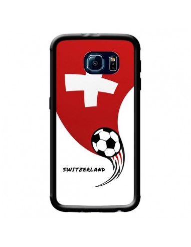 Coque Equipe Suisse Switzerland Football pour Samsung Galaxy S6 - Madotta