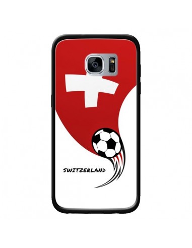 Coque Equipe Suisse Switzerland Football pour Samsung Galaxy S7 - Madotta