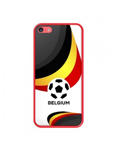 Coque iPhone 5C Equipe Belgique Football - Madotta