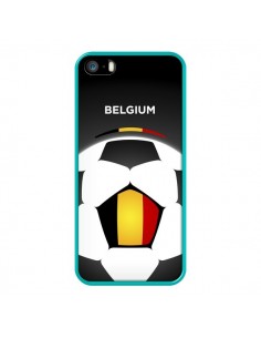 Coque iPhone 5/5S et SE Belgique Ballon Football - Madotta 2