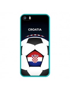 Coque iPhone 5/5S et SE Croatie Ballon Football - Madotta 2
