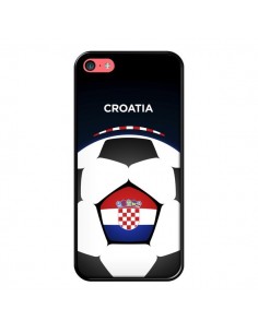 Coque iPhone 5C Croatie Ballon Football - Madotta