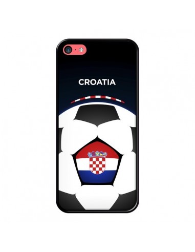 Coque iPhone 5C Croatie Ballon Football - Madotta