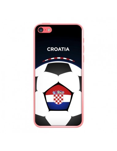 Coque iPhone 5C Croatie Ballon Football - Madotta