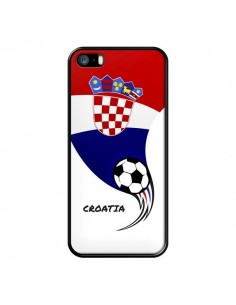Coque iPhone 5/5S et SE Equipe Croatie Croatia Football -...