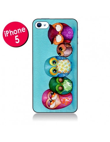 Coque Famille Chouettes pour iPhone 5 - Annya Kai