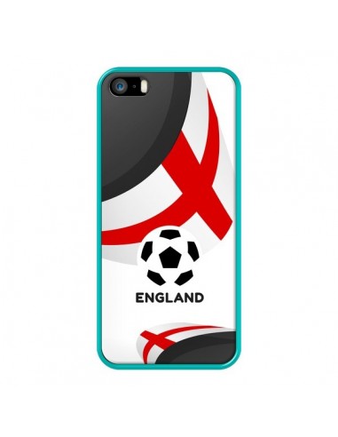 Coque iPhone 5/5S et SE Equipe Angleterre Football - Madotta