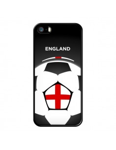 Coque iPhone 5/5S et SE Angleterre Ballon Football - Madotta