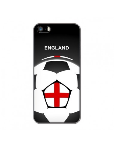 Coque iPhone 5/5S et SE Angleterre Ballon...