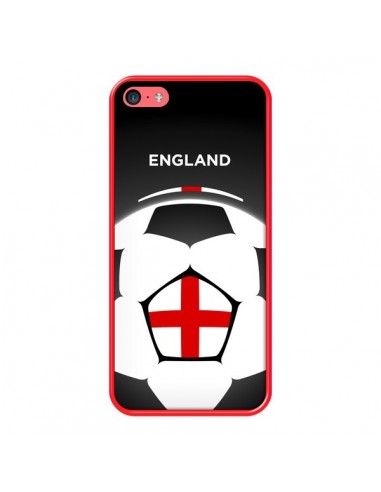 Coque iPhone 5C Angleterre Ballon Football - Madotta